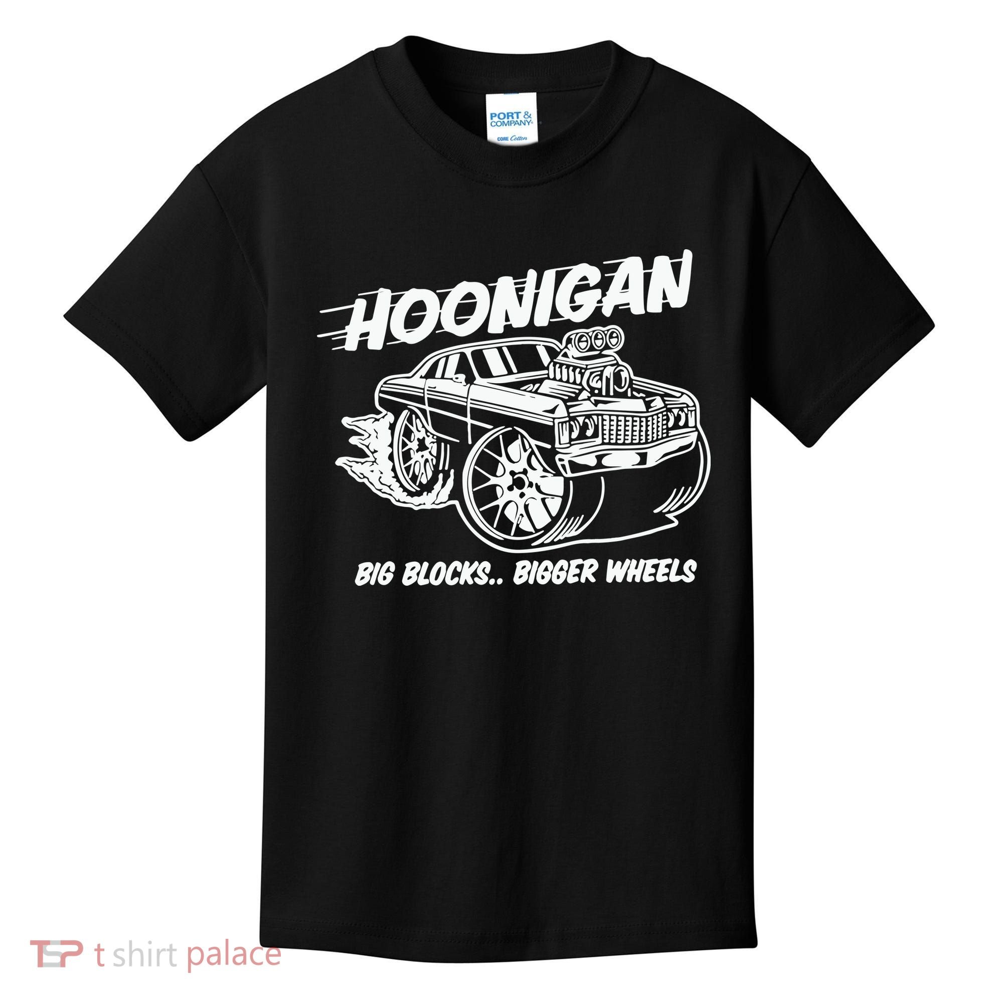 Hoonigan Big Blocks Bigger Wheels Kids T-Shirt