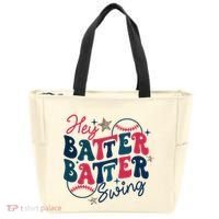 Hey Batter Batter Swing Tote Bag thumb 0