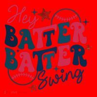 Hey Batter Batter Swing Santa Hat thumb 1