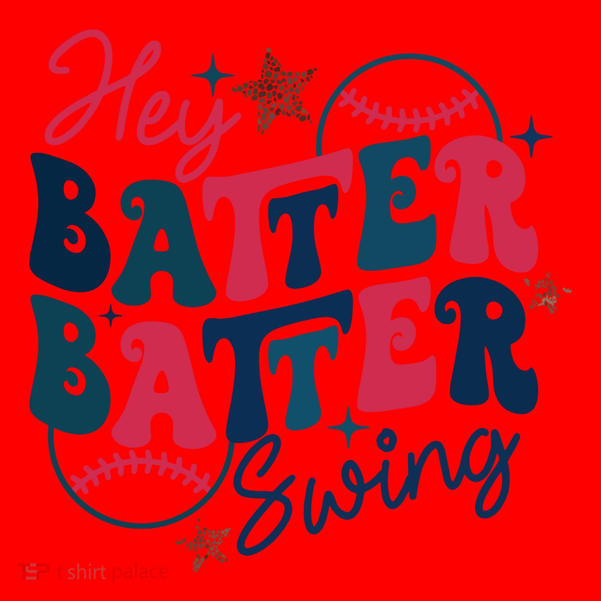 Hey Batter Batter Swing Santa Hat