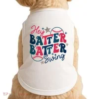 Hey Batter Batter Swing Doggie Tank thumb 0