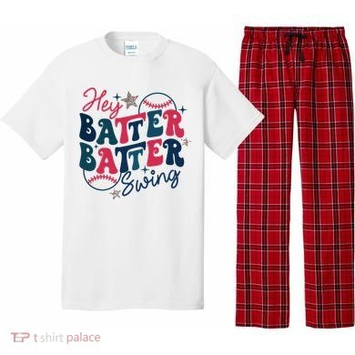 Hey Batter Batter Swing Pajama Set