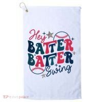 Hey Batter Batter Swing Golf Towel thumb 0