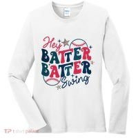 Hey Batter Batter Swing Women's Long Sleeve Shirt thumb 0