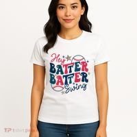 Hey Batter Batter Swing Women's T-Shirt thumb 4