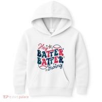 Hey Batter Batter Swing Kids Hoodie thumb 0
