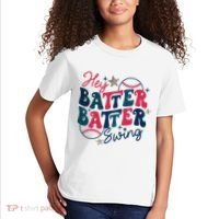Hey Batter Batter Swing Kids T-Shirt thumb 2