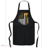 Honey Bee Beekeeping Flag US Beekeeper Apron thumb 0