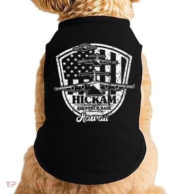 Hickam Base C17 Usaf Pearl Harbor Hawaii Doggie Tank