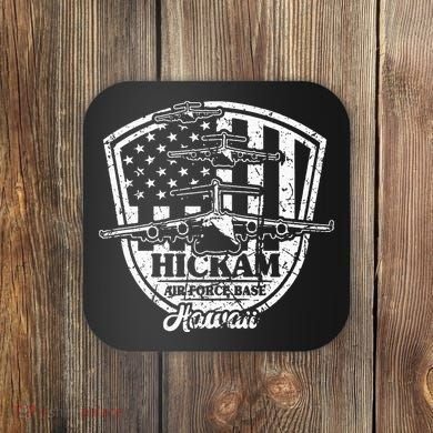 Hickam Base C17 Usaf Pearl Harbor Hawaii Coaster