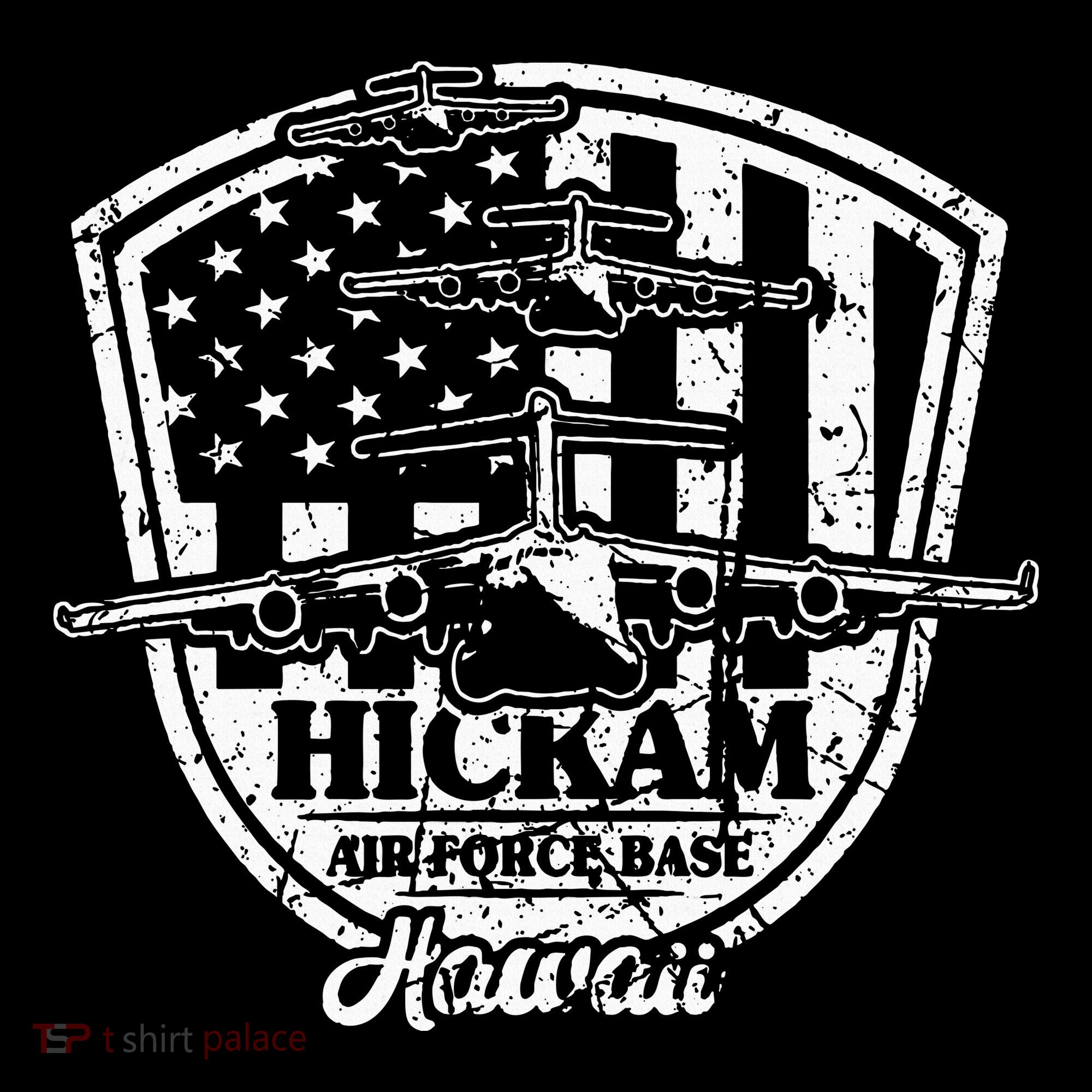 Hickam Base C17 Usaf Pearl Harbor Hawaii Women's Hoodie
