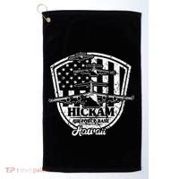 Hickam Base C17 Usaf Pearl Harbor Hawaii Golf Towel thumb 0