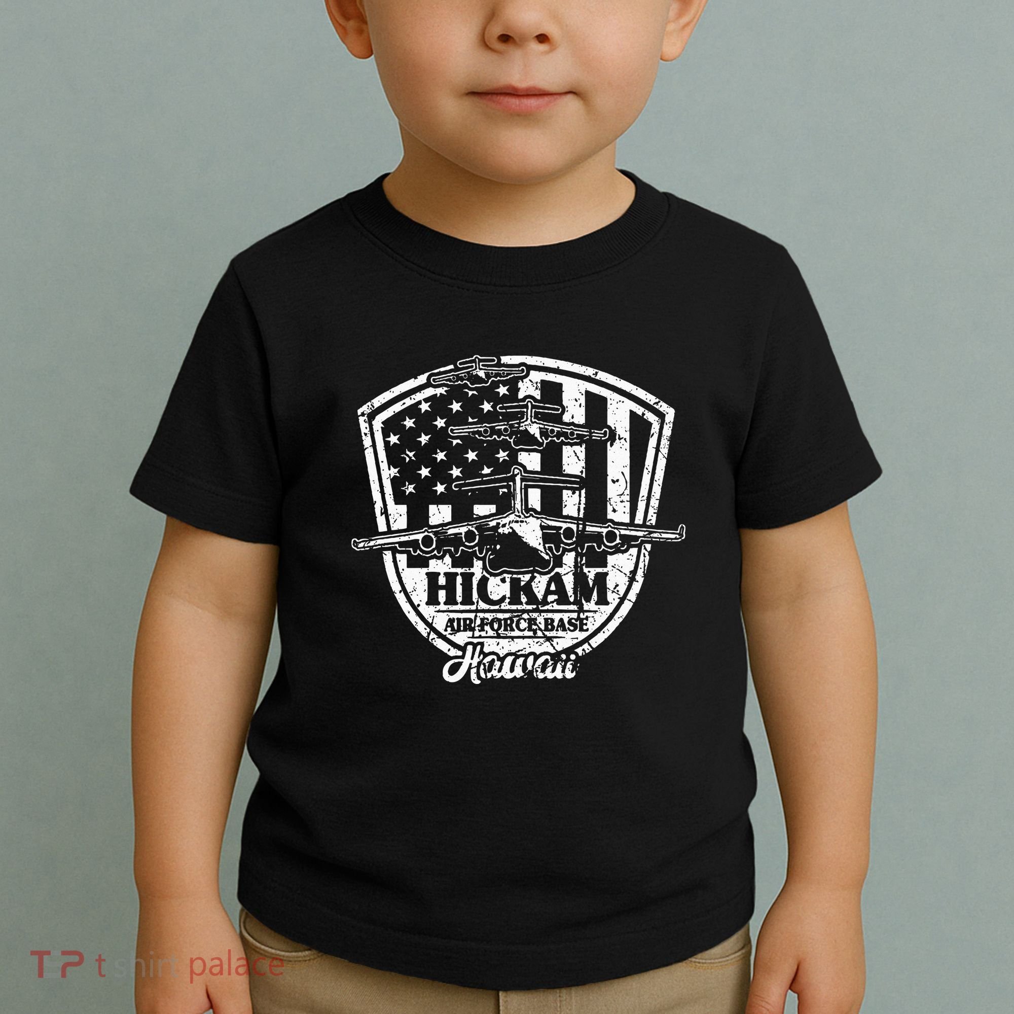 Hickam Base C17 Usaf Pearl Harbor Hawaii Toddler T-Shirt