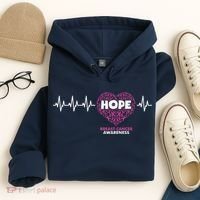 Hope Breast Cancer Awareness Hoodie thumb 4