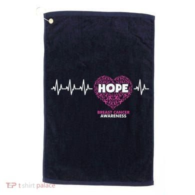 Hope Breast Cancer Awareness Golf Towel