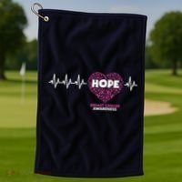 Hope Breast Cancer Awareness Golf Towel thumb 1