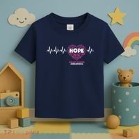 Hope Breast Cancer Awareness Toddler T-Shirt thumb 3
