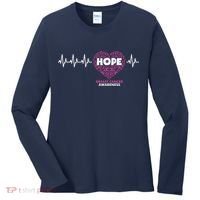 Hope Breast Cancer Awareness Women's Long Sleeve Shirt thumb 0