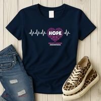 Hope Breast Cancer Awareness Women's T-Shirt thumb 3