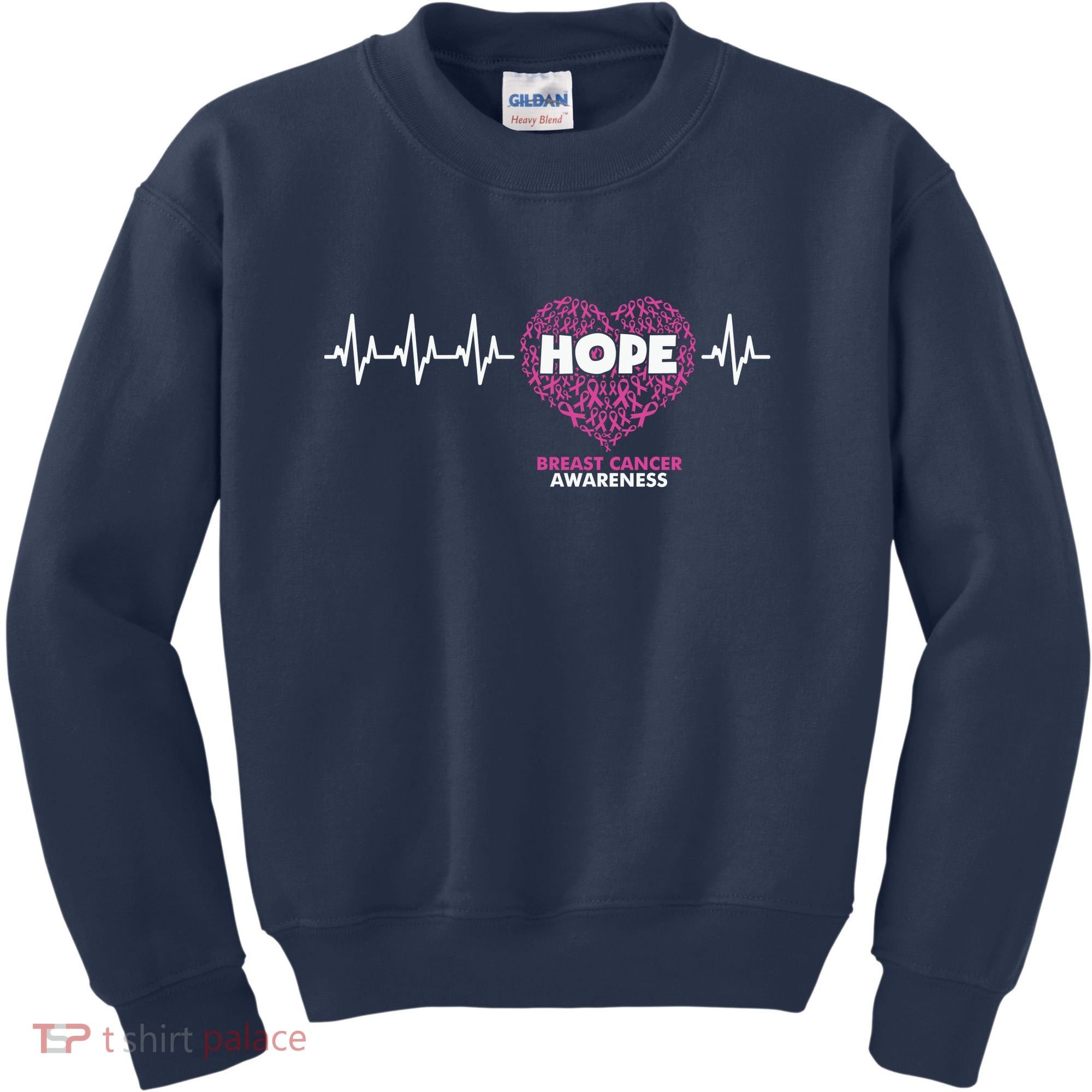 Hope Breast Cancer Awareness Kids Sweatshirt
