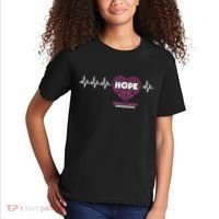 Hope Breast Cancer Awareness Kids T-Shirt thumb 2