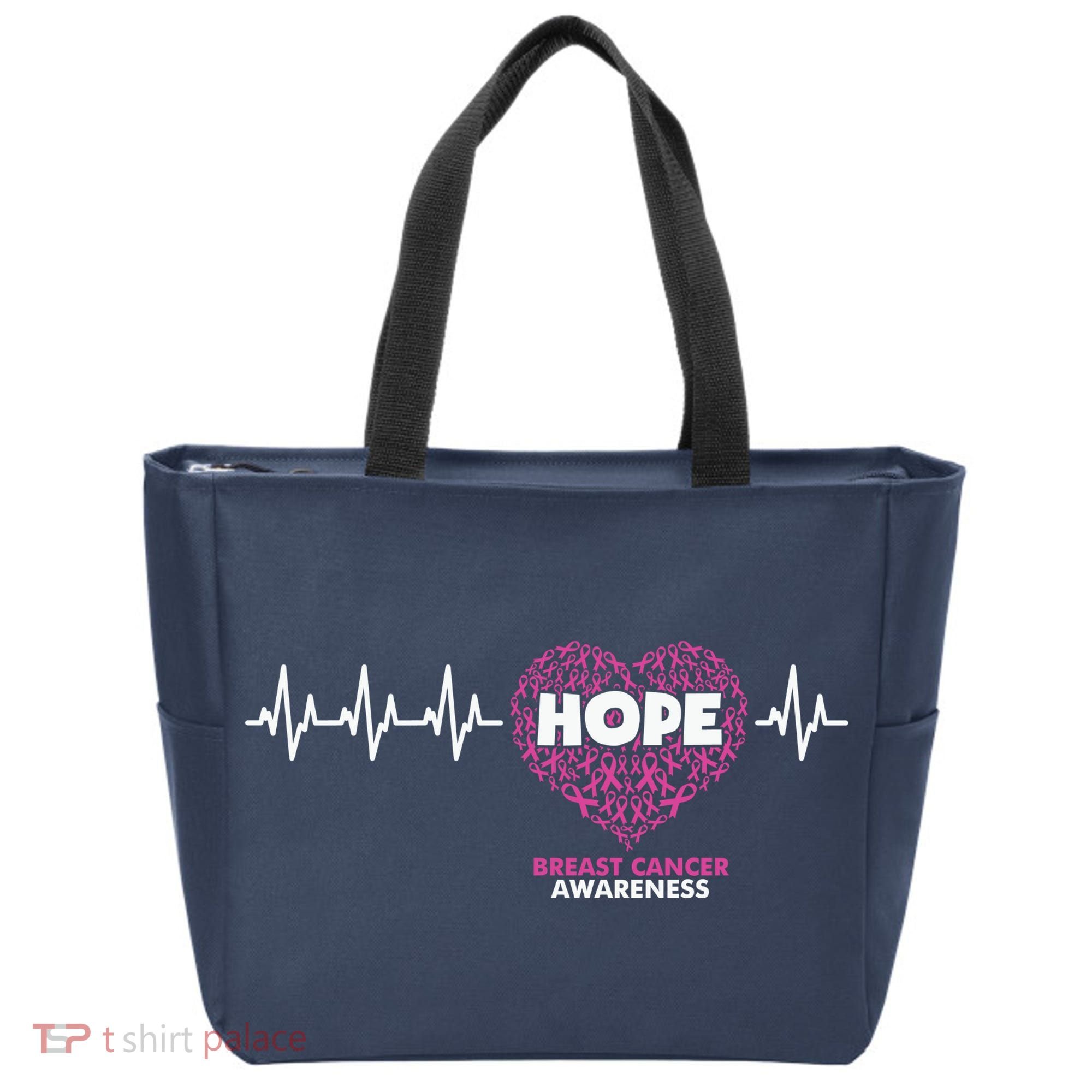 Hope Breast Cancer Awareness Tote Bag