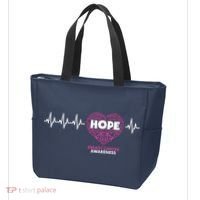 Hope Breast Cancer Awareness Tote Bag thumb 3