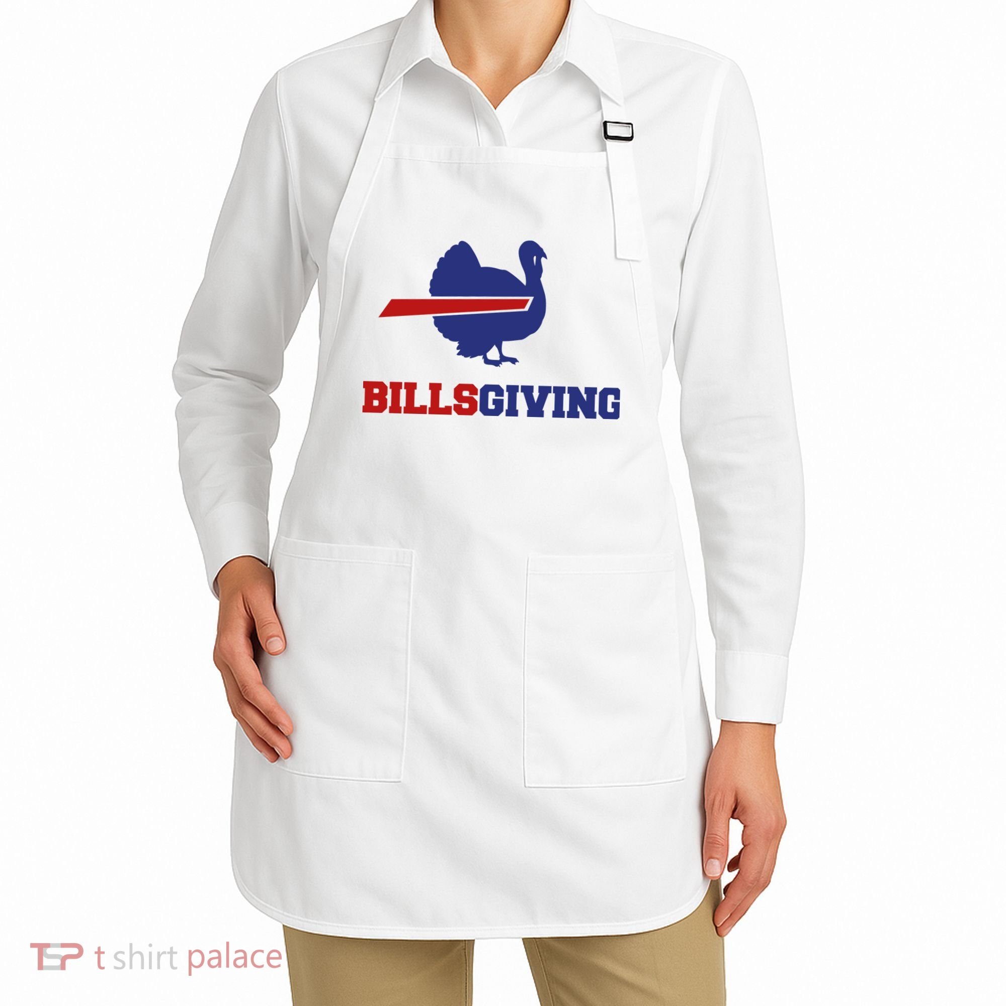 Happy Billsgiving Chicken Football Thanksgiving Apron