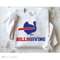 Happy Billsgiving Chicken Football Thanksgiving Sweatshirt thumb 2