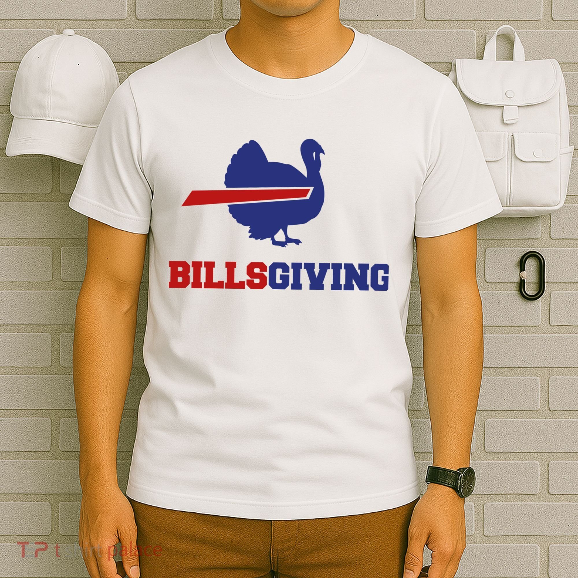Happy Billsgiving Chicken Football Thanksgiving T-Shirt
