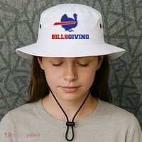 Happy Billsgiving Chicken Football Thanksgiving Bucket Hat thumb 3