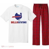 Happy Billsgiving Chicken Football Thanksgiving Pajama Set thumb 0