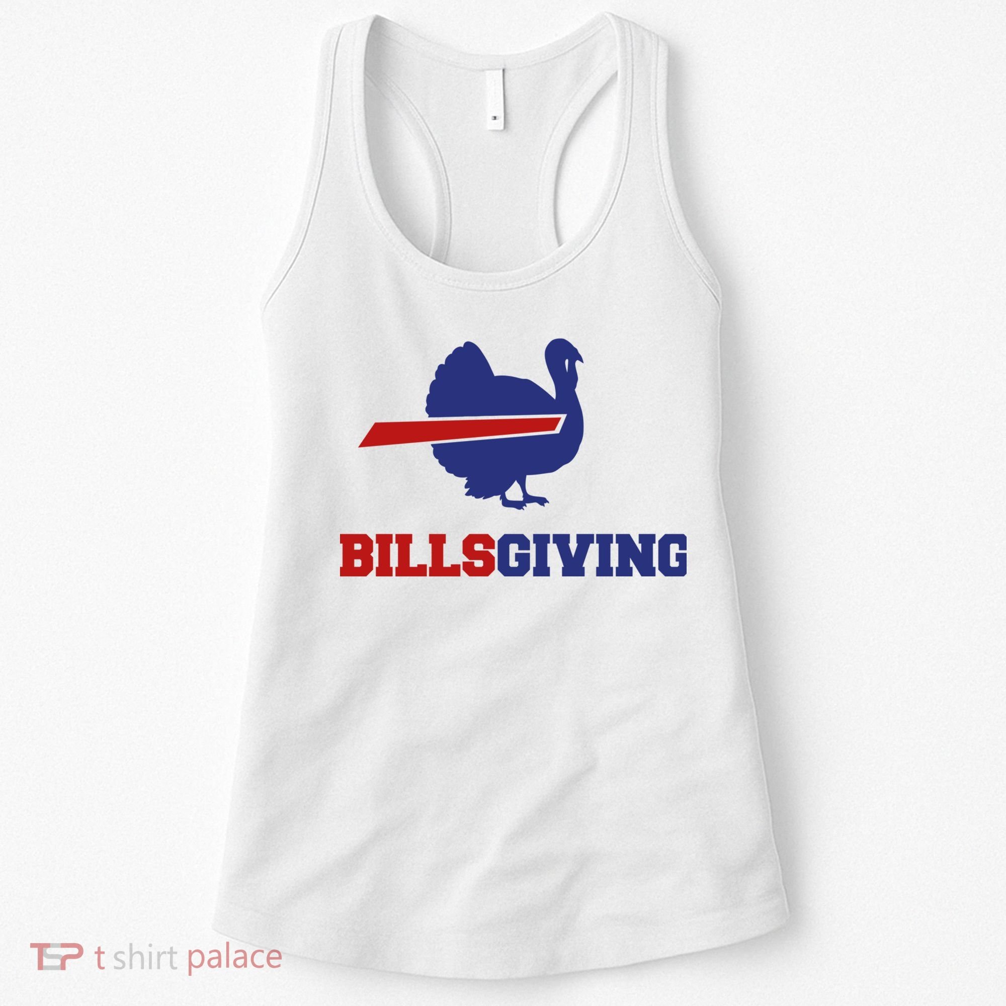 Happy Billsgiving Chicken Football Thanksgiving Women's Tank Top
