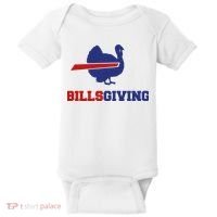 Happy Billsgiving Chicken Football Thanksgiving Baby Bodysuit thumb 0