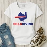Happy Billsgiving Chicken Football Thanksgiving Women's T-Shirt thumb 3
