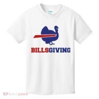 Happy Billsgiving Chicken Football Thanksgiving Kids T-Shirt thumb 0