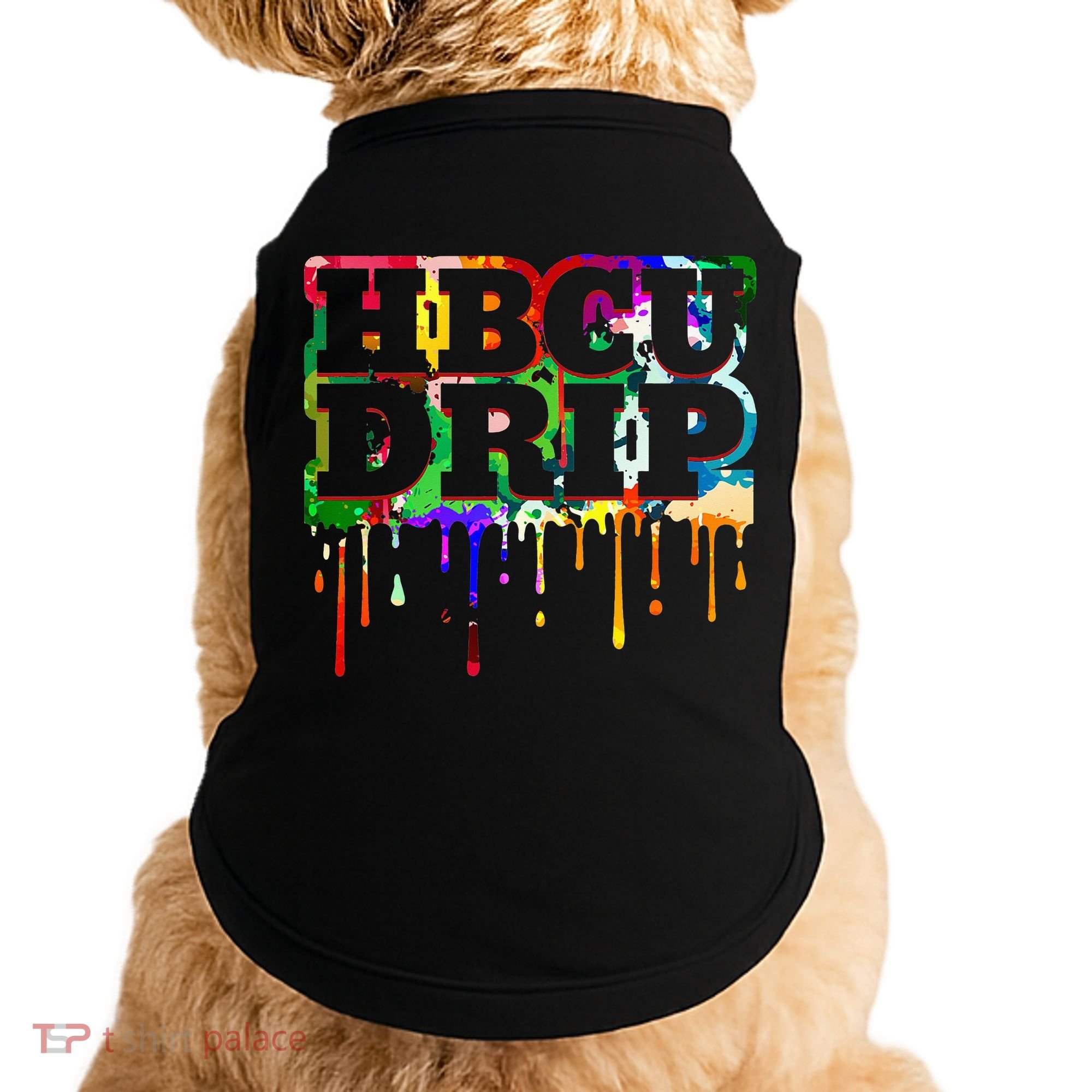 HBCU Black College Graduates Whitley Retro Doggie Tank