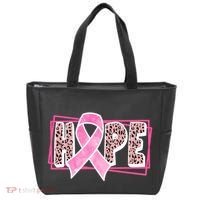Hope Breast Cancer Awareness Ribbon Tote Bag thumb 0