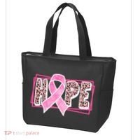 Hope Breast Cancer Awareness Ribbon Tote Bag thumb 3