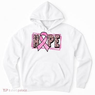 Hope Breast Cancer Awareness Ribbon Hoodie
