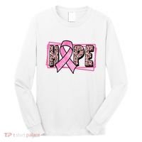 Hope Breast Cancer Awareness Ribbon Long Sleeve Shirt thumb 0
