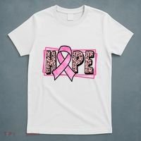 Hope Breast Cancer Awareness Ribbon T-Shirt thumb 5