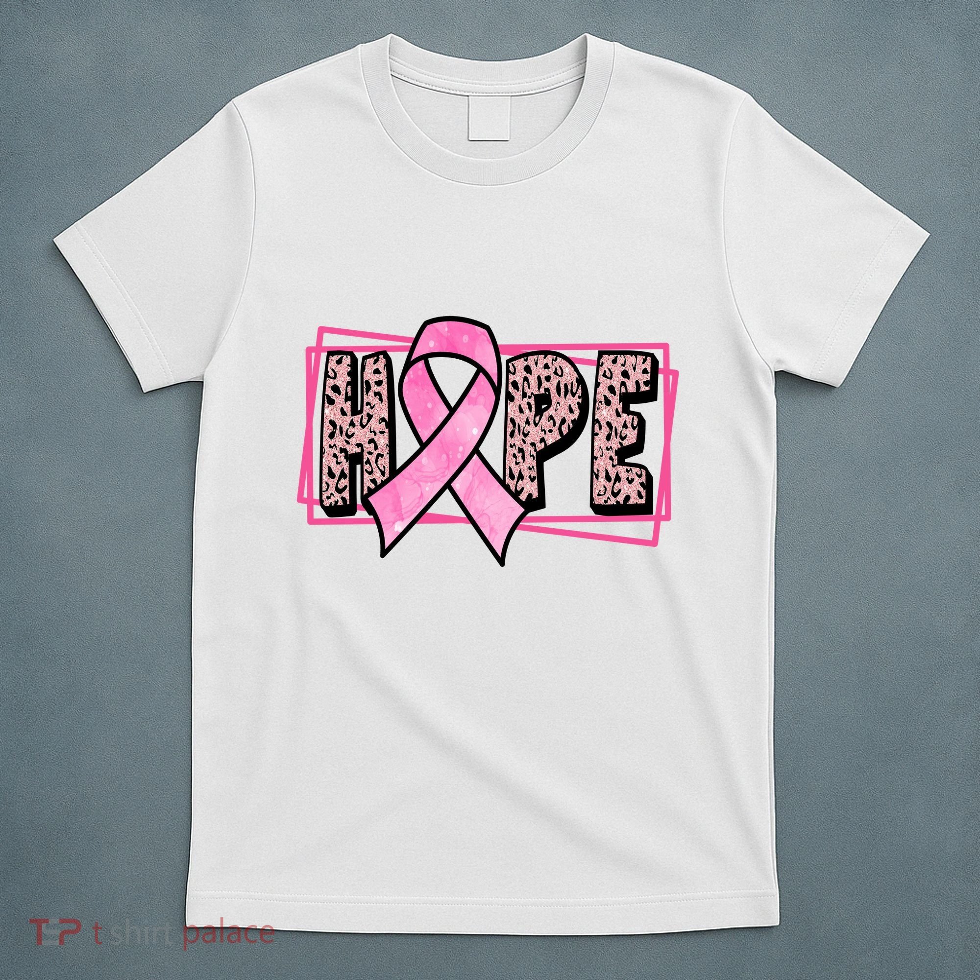 Hope Breast Cancer Awareness Ribbon T-Shirt