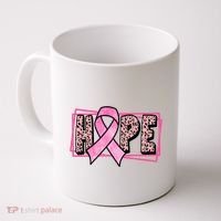 Hope Breast Cancer Awareness Ribbon Coffee Mug thumb 0