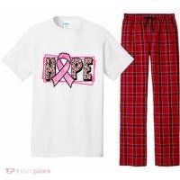 Hope Breast Cancer Awareness Ribbon Pajama Set thumb 0