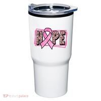 Hope Breast Cancer Awareness Ribbon Tumbler thumb 0