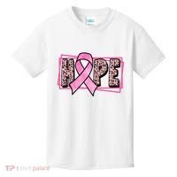 Hope Breast Cancer Awareness Ribbon Kids T-Shirt thumb 0