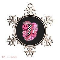 Heal Breast Cancer Awareness Retro Smile Ornament thumb 0