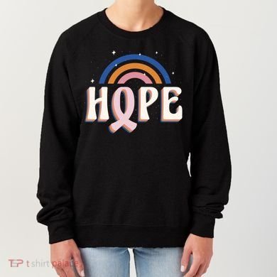 Hope Breast Cancer Awareness Rainbow Women's Sweatshirt