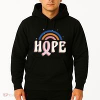 Hope Breast Cancer Awareness Rainbow Hoodie thumb 2